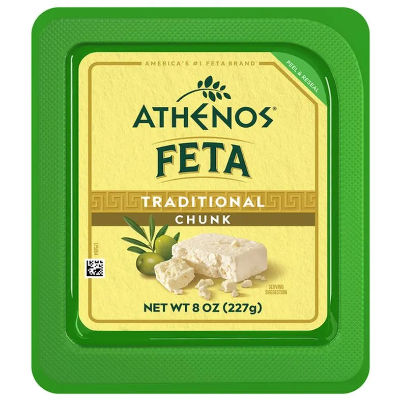 Athenos Traditional Feta Cheese Chunk