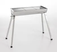 Edelstahl Klappgrill