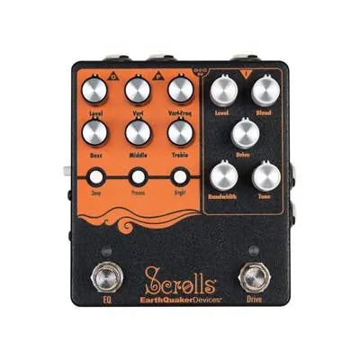 EARTHQUAKER DEVICES SCROLLS BASS ODYSSEY - BASS DI EFFECT FX PEDAL