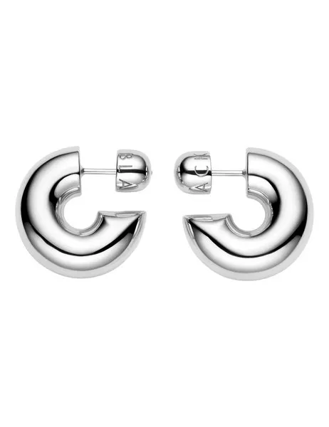 Prima Hoops Large Pair Silver