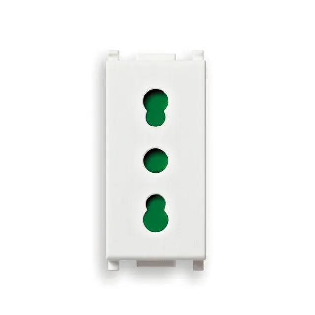 Presa di alimentazione Plana VIMAR 10-16 A, colore bianco