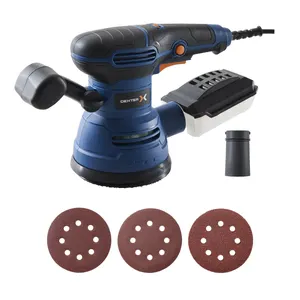 Lijadora excéntrica DEXTER 420 W + Accesorios