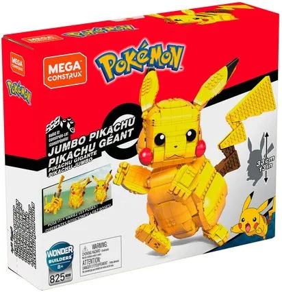 POKEMON - PIKACHU GEANT A CONSTRUIRE 30 CM