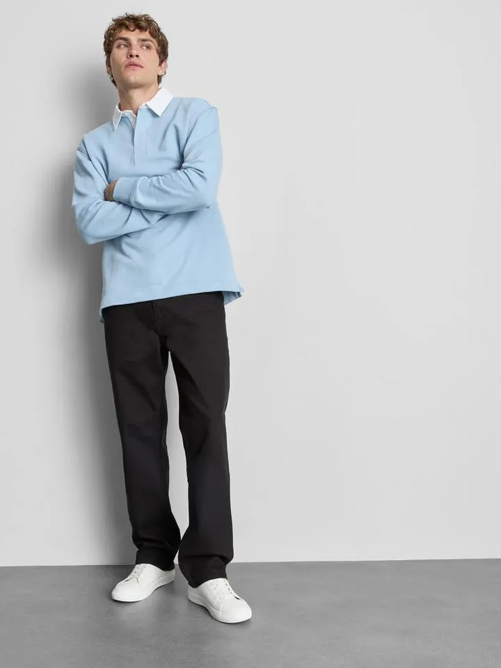 Jean droit taille mi-haute