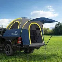 Carpa para Carro 2 Personas Azul Lima Umbrauto con Toldo Impermeable