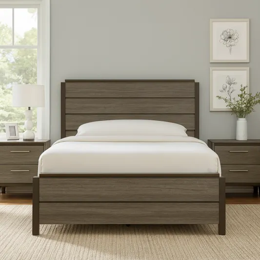 Blake Queen Bed and Two Night Stands by Best Home