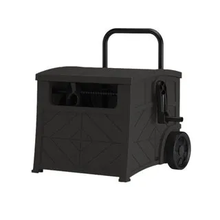 Suncast Smart Tube Hose Hideaway with Brass Connections