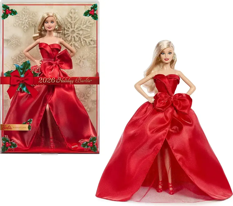 Signature 2026 Collectible Holiday Doll and Doll Stand