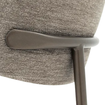 Stoel PAMPERO Taupe/Anodic Brown