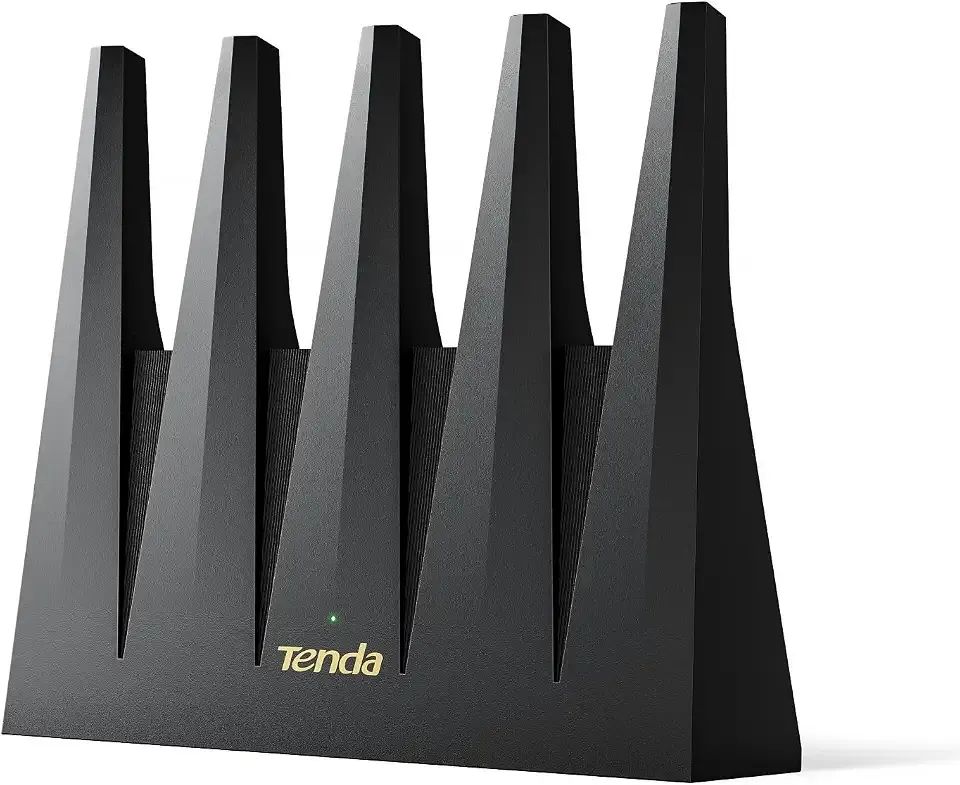 Tenda WiFi 7 Router BE7200 – Dual-Band High-Speed Wireless Internet Router with 2×2.5G Ports, Quad-Core CPU, MLO & VPN, Private IoT Network, Supports OpenWRT, Ideal for Home & Business Use (BE12Pro)