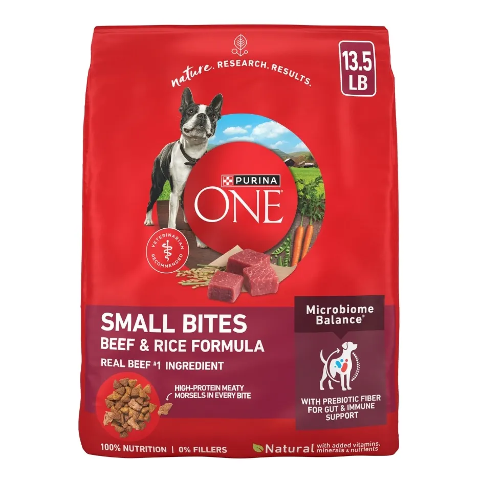 Purina One Small Bites High Protein Dog Food, 200 oz.