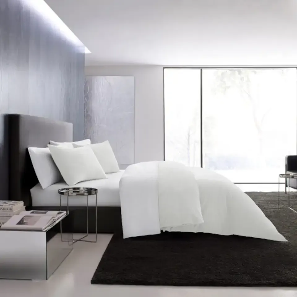 Vera Wang - King Comforter Set with Shams, Cotton Percale