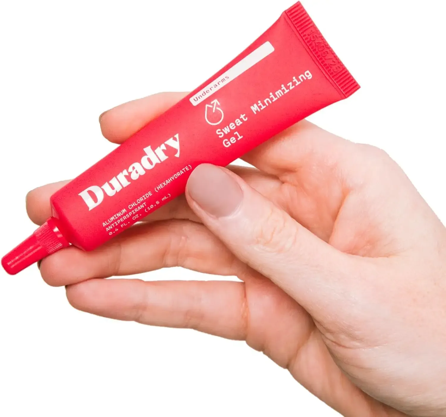 Duradry Sweat Minimizing Gel Antiperspirant for Men and Women - Prescription-Strength, Formulated for Excessive Underarm Sweating and Hyperhidrosis (0.4 Fl Oz)