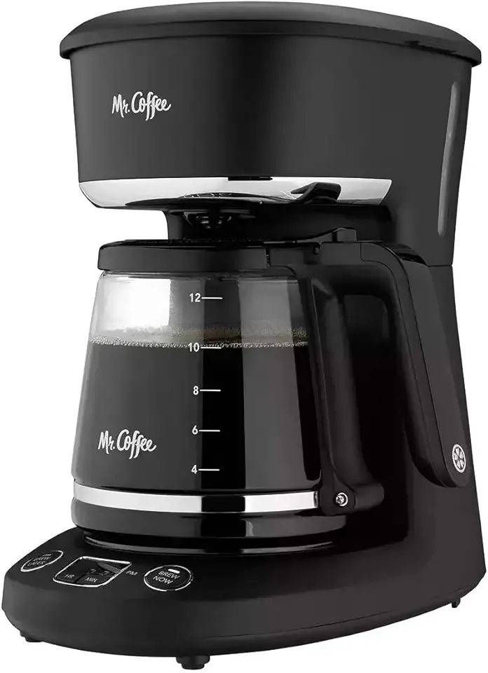 Mr. Coffee® 12-Cup Programmable Coffeemaker, Brew Now or Later