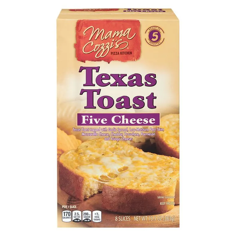 Mama Cozzi's Pizza Kitchen 5 Cheese Texas Toast
