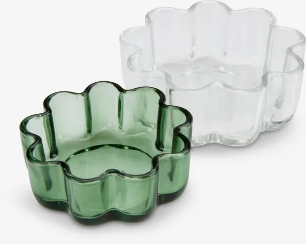 Voorraadpot SKOGSBY Ø7+Ø9 glas 2st/pk