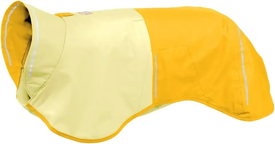 Ruffwear, Sun Shower Dog Raincoat, Mineral Yellow, Medium