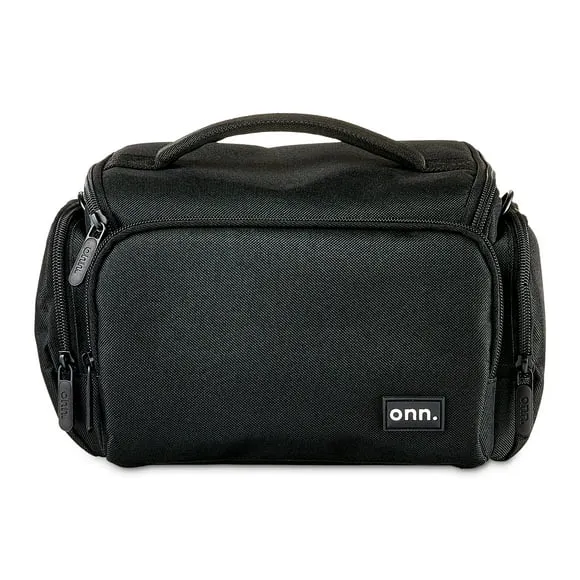 onn 11" Padded Camera Bag, Black
