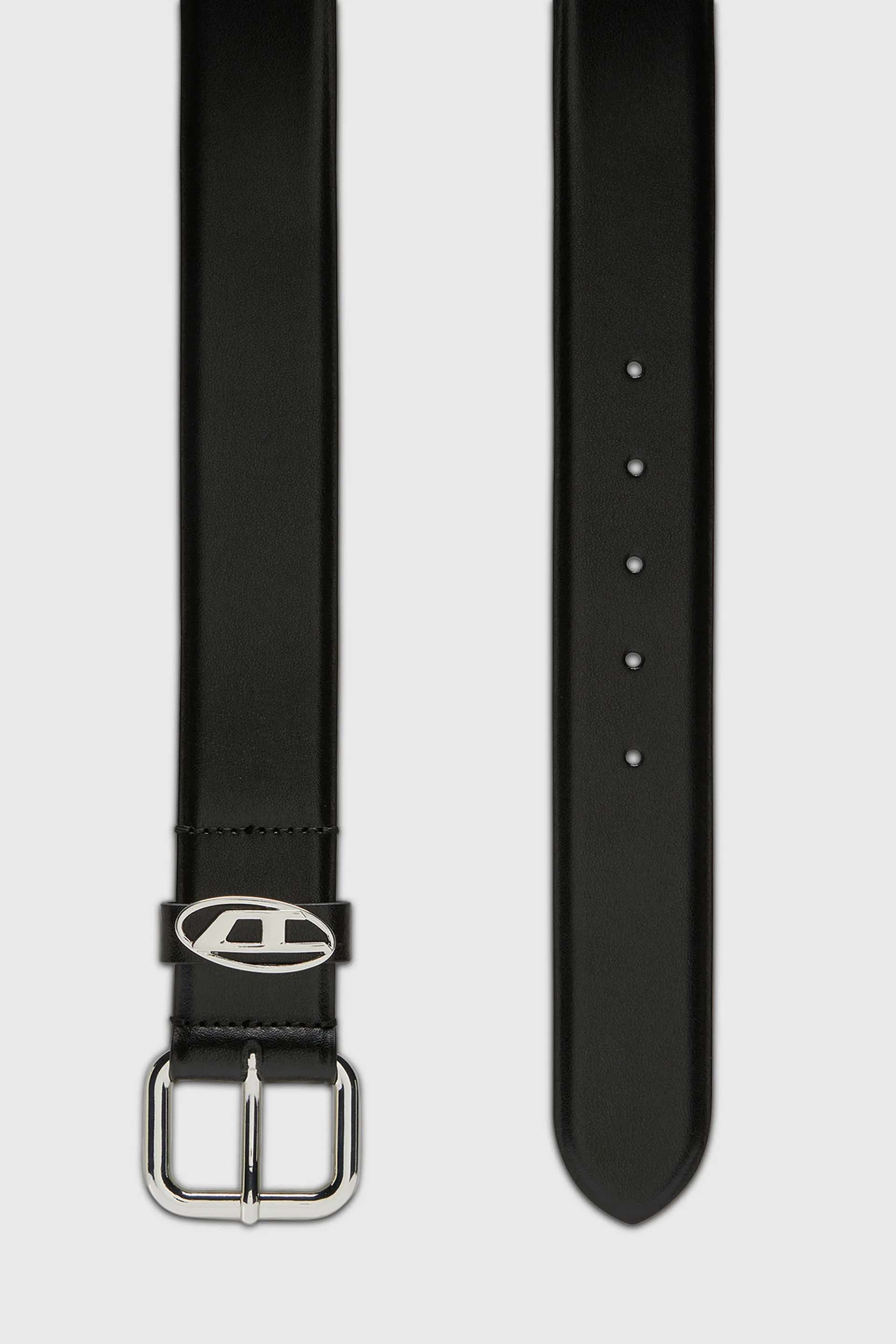 3.9cm logo-plaque embellished leather belt