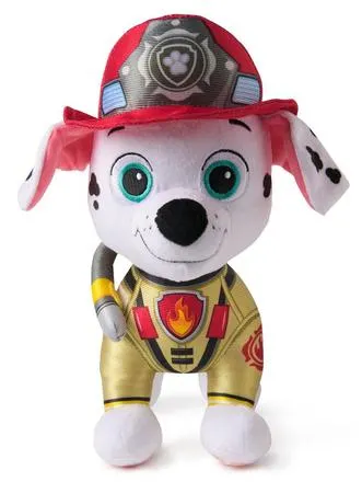 LA PAT' PATROUILLE -PELUCHE 30 CM DELUXE MARCUS FIRE RESCUE