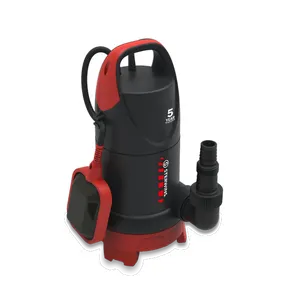 Bomba de achique para aguas sucias STERWINS de 500W de potencia y caudal máximo de 11000 l/h