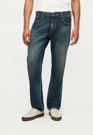 AIDEEN STRAIGHT FIT JEANS - Jeans straight leg - dark blue