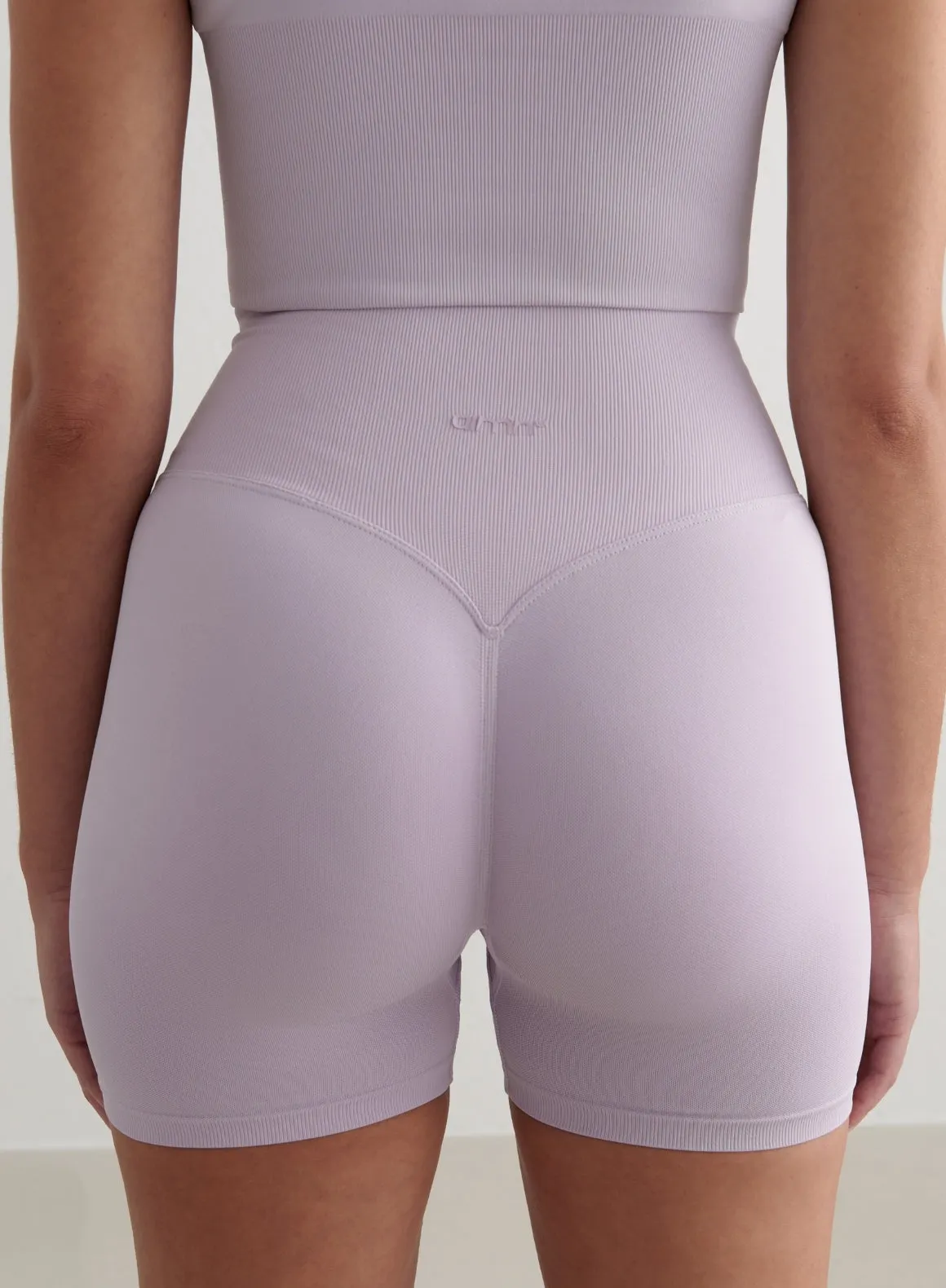 Pale Lavender Shape Seamless Hotpants