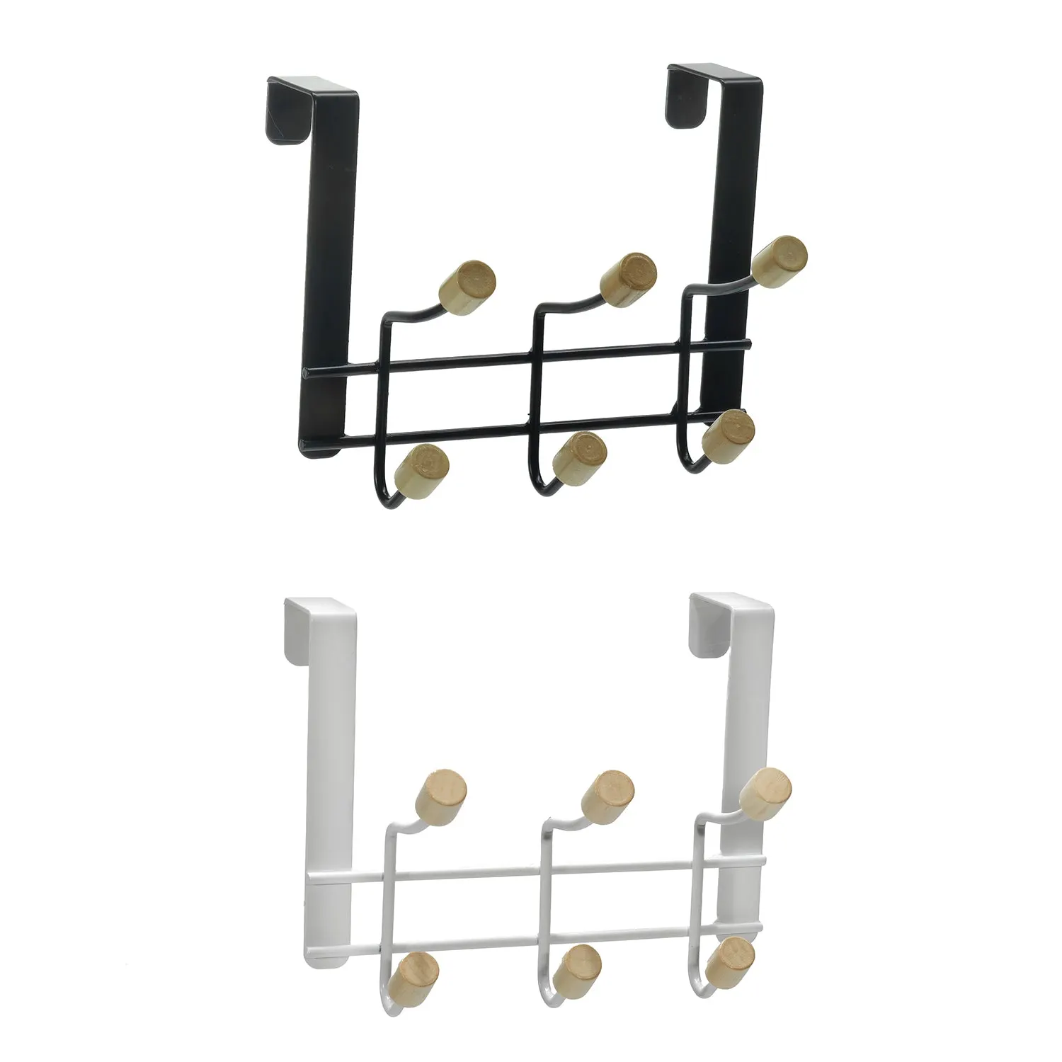 Appendiabiti da Porta con 6 Ganci