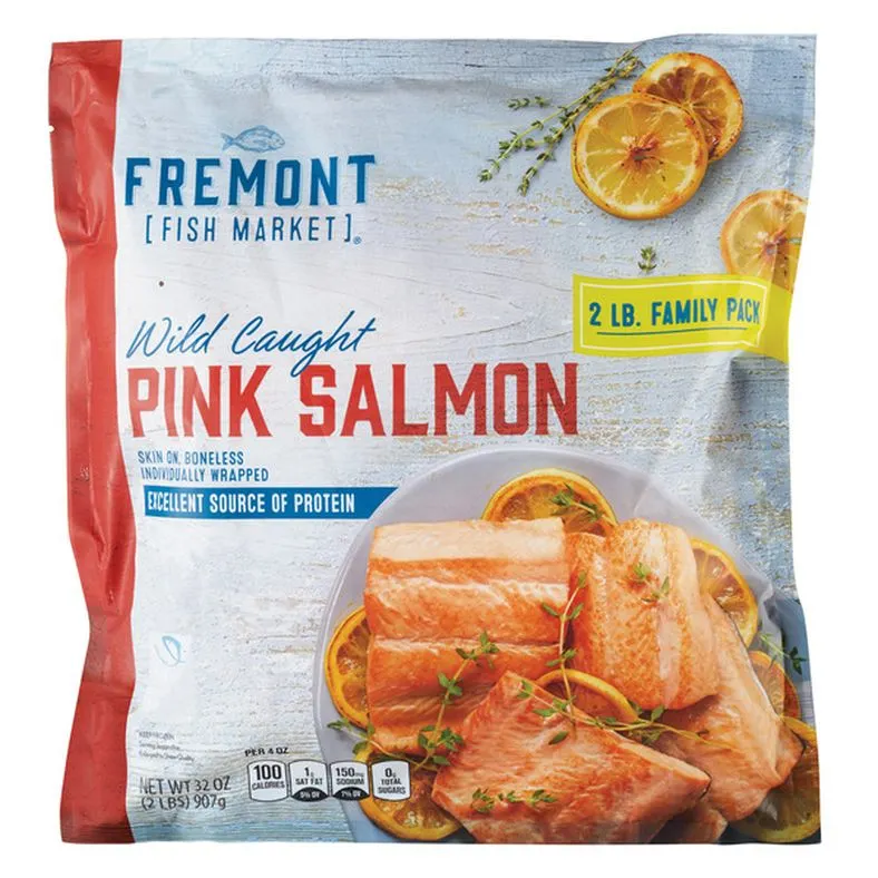 Fremont Fish Market Wild Caught Pink Salmon