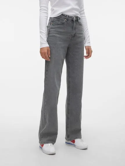 VMTESSA Høyt snitt Wide Leg Fit Jeans