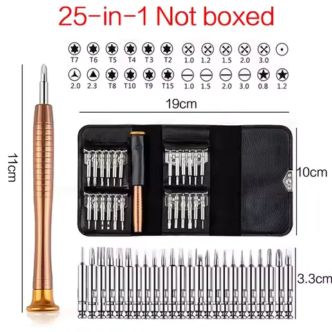 Precision Screwdriver Set, Laptop Tool Kit, 152/25 in 1 Professional Computer Screwdriver Repair Kit T5 T6 Torx Screwdriver