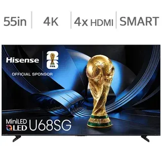 Hisense 55" Class - U68SG Series - 4K QLED Mini LED TV