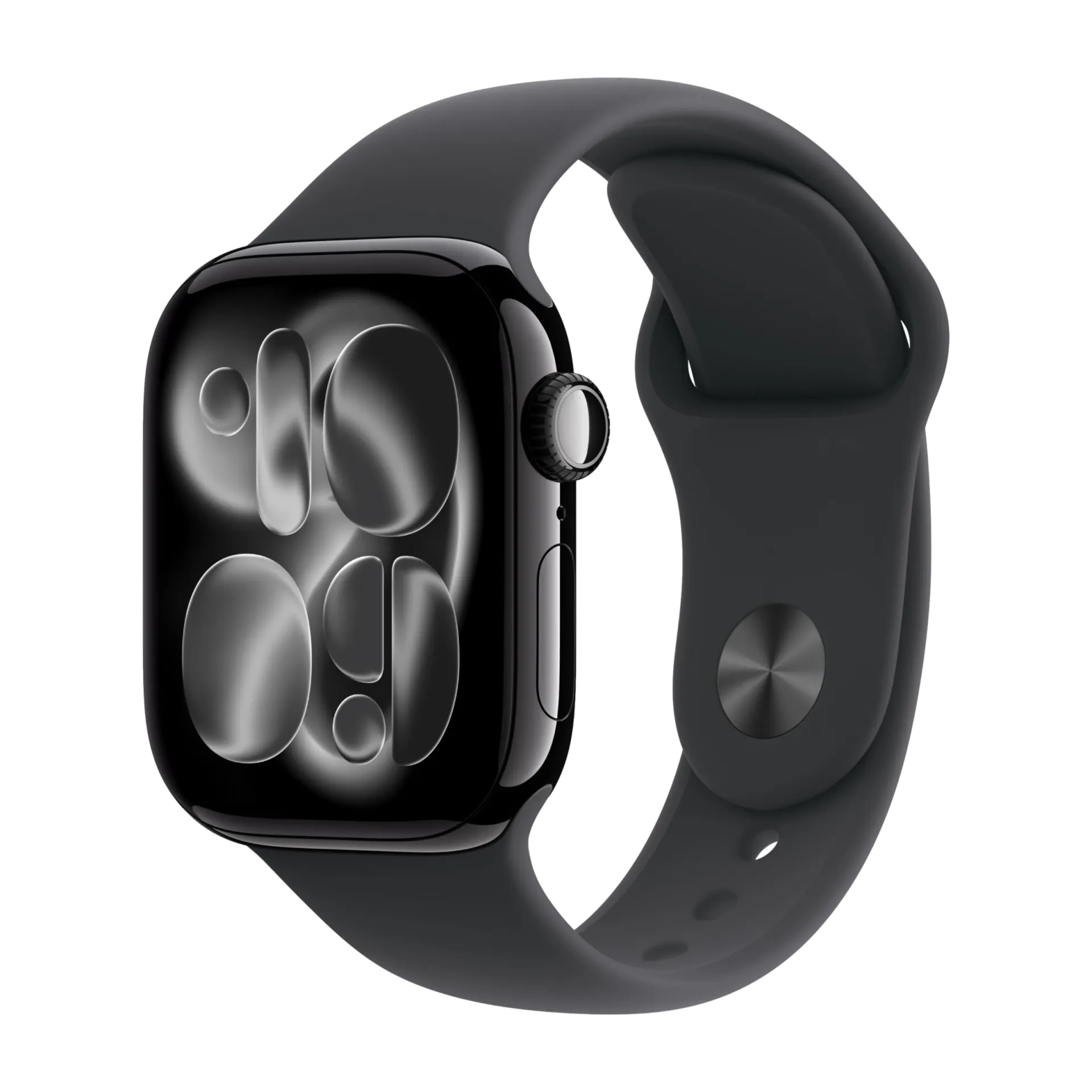Apple Watch Series 11 GPS 42 mm gagatsvart aluminum, svart sport band - S/M