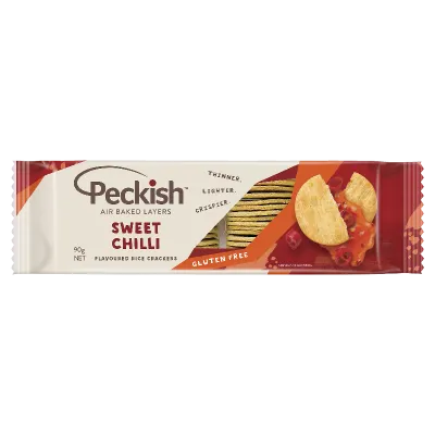 Peckish Sweet Chilli Flavoured Rice Crackers
