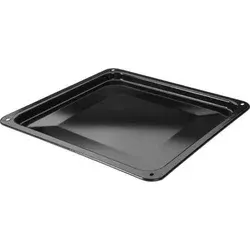 Mělký smaltovaný plech pro trouby a sporáky š. 60 cm (rozměry 456 x 360 x 15 mm).