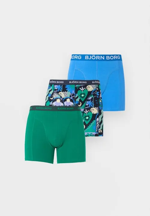 3 PACK - Boksershorts - green/blue/multi-coloured