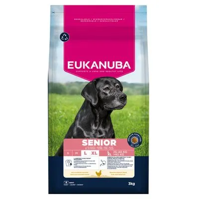 Eukanuba Premium Nutrition Senior Large et Giant Breed au poulet