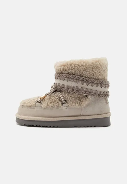 ESKIMO CURLY - Vinterstøvler - chalk
