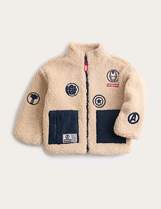 Jacke mit Teddy-Marvel™-Motiv (2–8 J.)