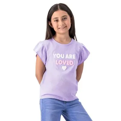 Playera Fantastic Niña Cuello Redondo Diseño Frontal