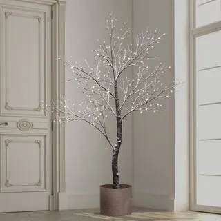 7' Potted Tree with LED Lights