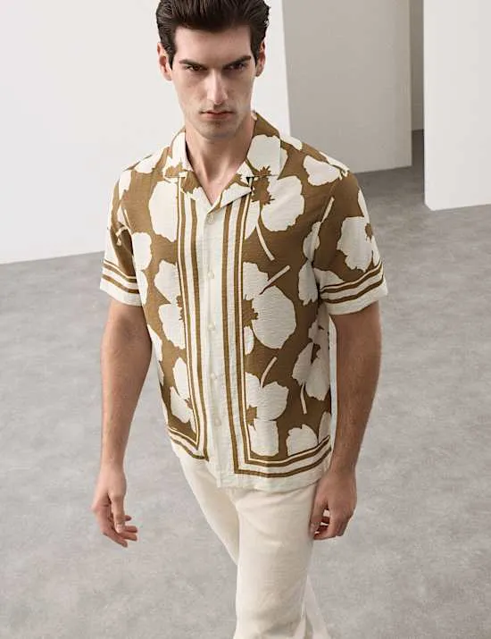 Floral Short Sleeve Shirt