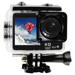 Kogan Dual Screen 1080P Wi-Fi Action Camera with Waterproof Case