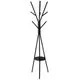 Porte-manteau métal arbre noir 42x42x180cm