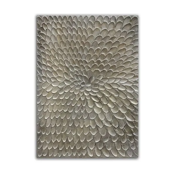 Wandpaneel Pictura 60x80 cm rechthoekig grijs