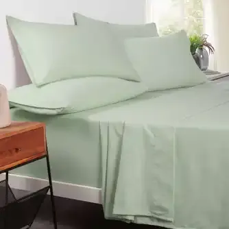 Hilton Plain Dyed Flannelette Sheet Set