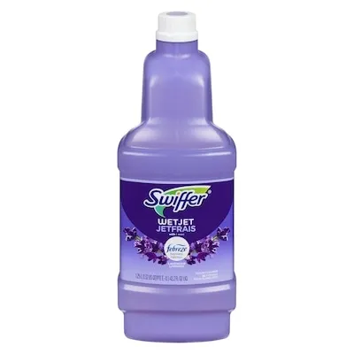 WetJet Spray Mop Multi-Purpose and Hardwood Liquid Floor Cleaner Refill, Lavender Vanilla & Comfort