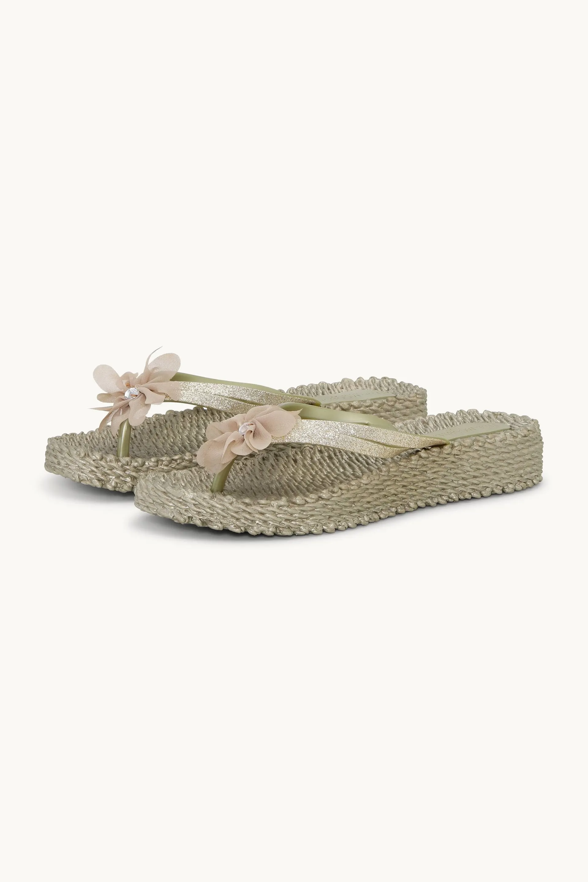 Flip Flops with Flower