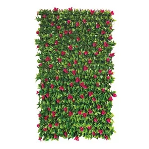 Traliccio estensibile NATERIAL Divy 3D in polietilene verde L 200 x H 100 cm