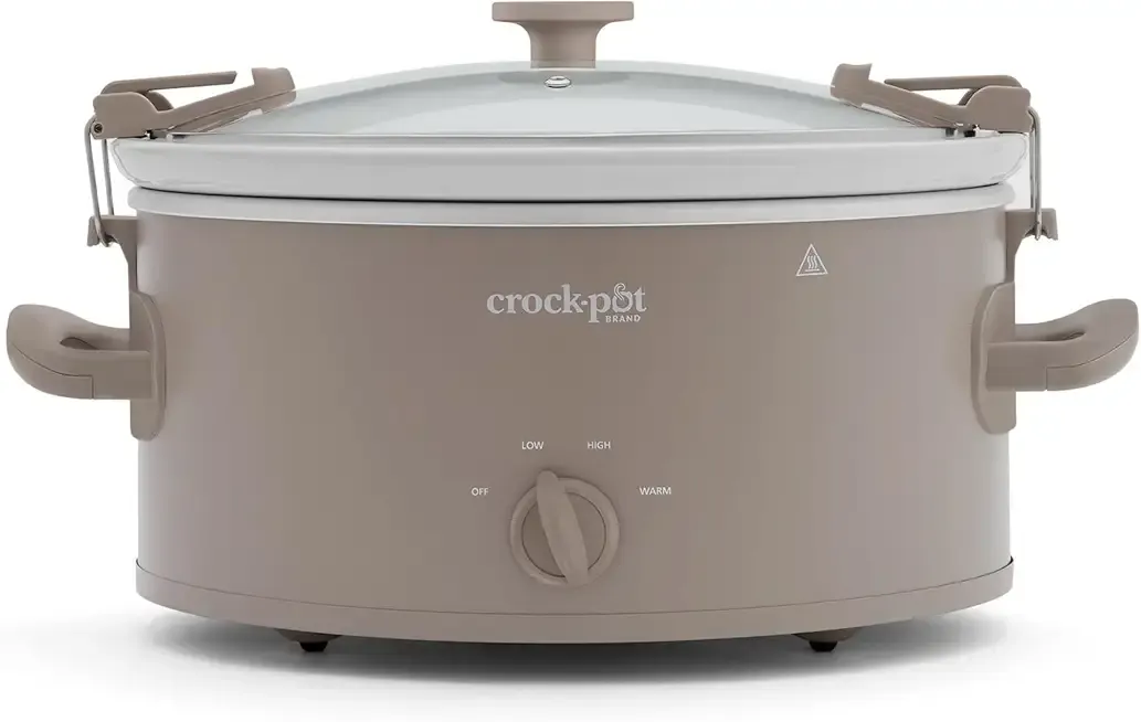 Crock-Pot® Design Series 6-Quart Manual Slow Cooker, Alpaca Brown